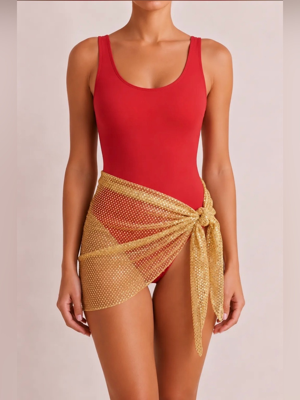Elan Bathing Suit & Pareo